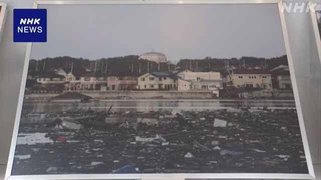 Bức ảnh lần đầu tiên được công bố khắc họa sức tàn phá khủng khiếp của sóng thần đối với người dân Nhật Bản - Ảnh_ NHK.jpg