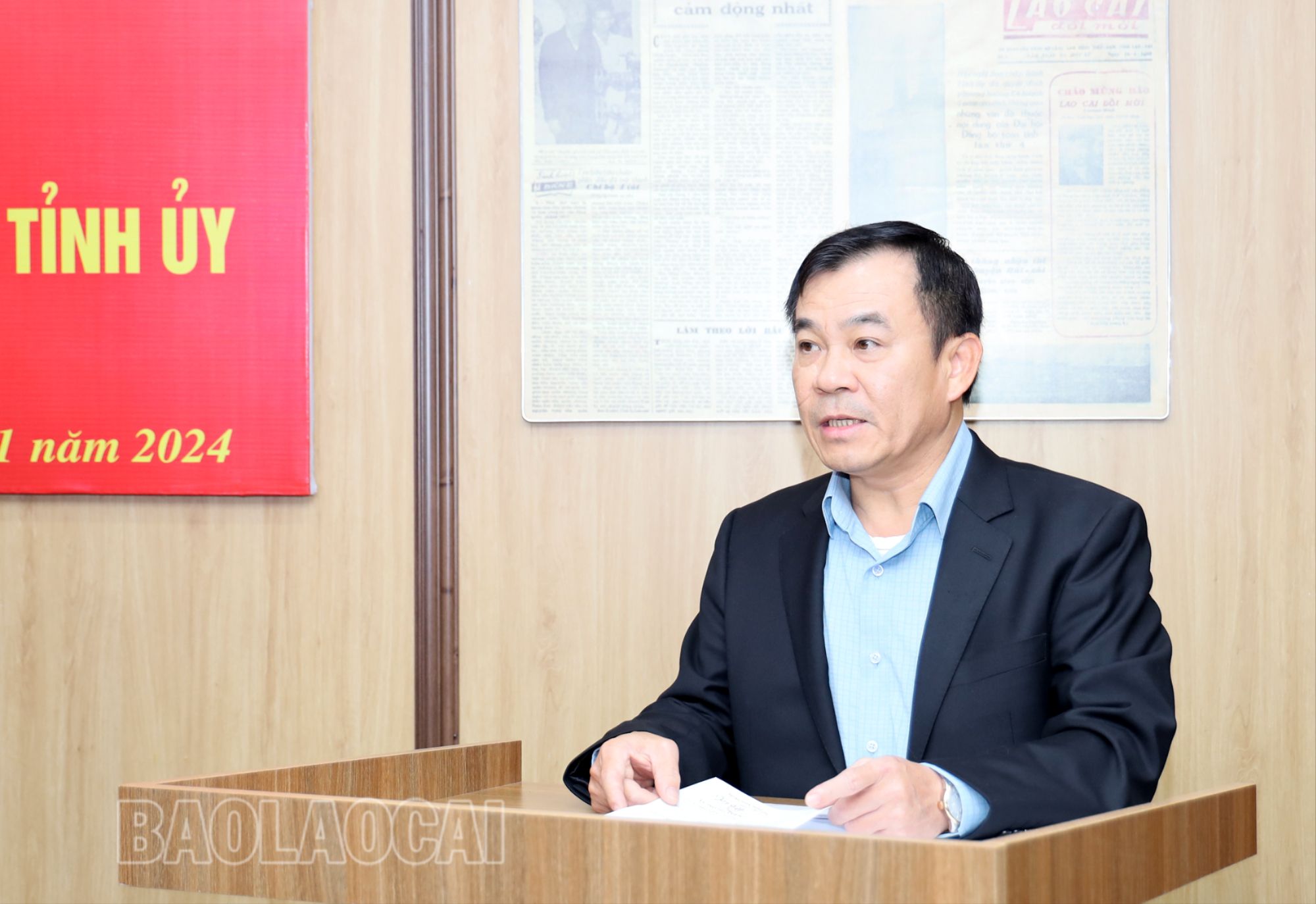 Trưởng Ban Tổ chức Tỉnh ủy Phạm Toàn Thắng công bố Quyết định của Ban Thường vụ Tỉnh ủy. 0240-5545-8889.jpg