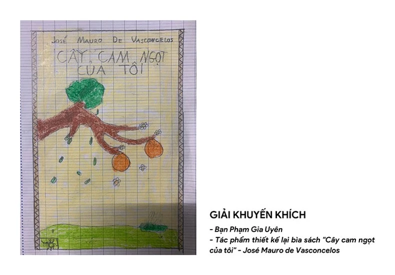 Giải khuyến khích dành cho Phạm Gia Uyên, 8 tuổi, thí sinh nhỏ tuổi nhất tham gia cuộc thi.