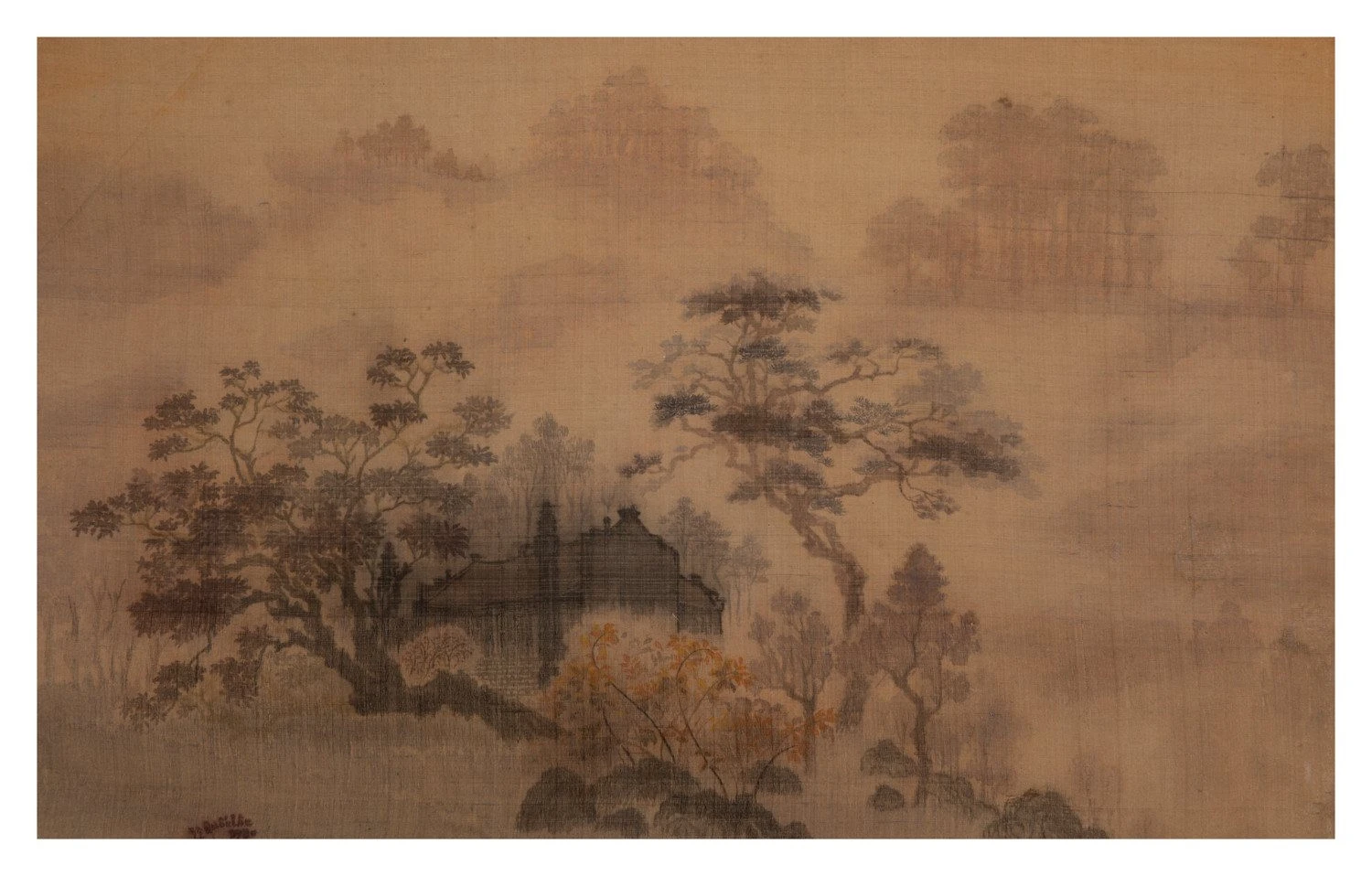 Tác phẩm "Nhớ người Côn Sơn" - Lê Quốc Lộc.