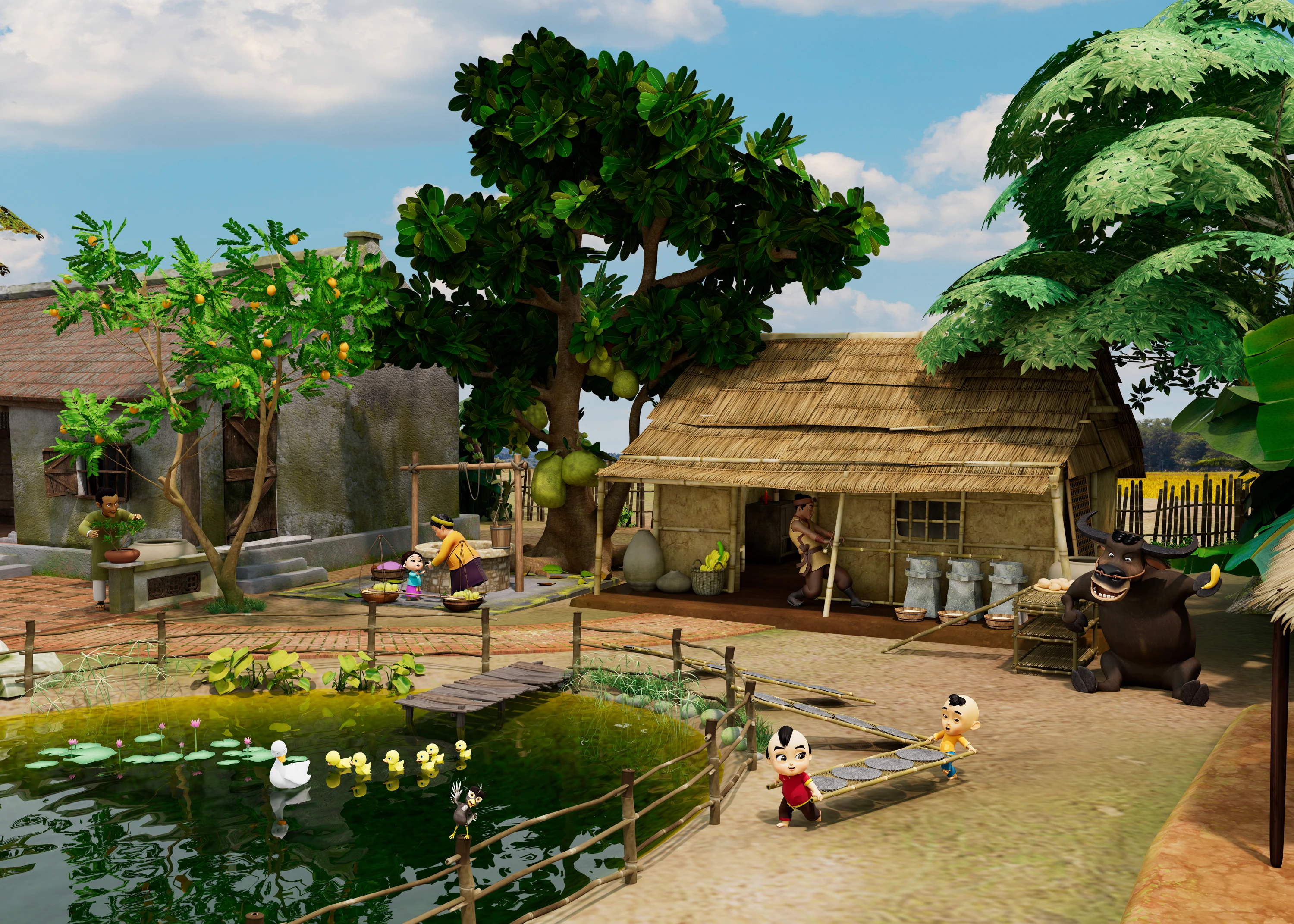 Bộ phim mang đậm màu sắc văn hóa Việt Nam.