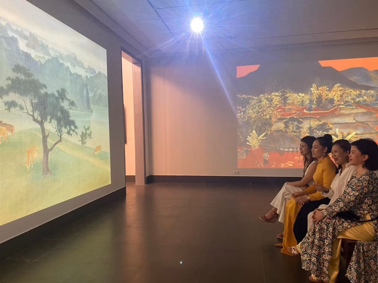 Khu trải nghiệm công nghệ cinemagraph.