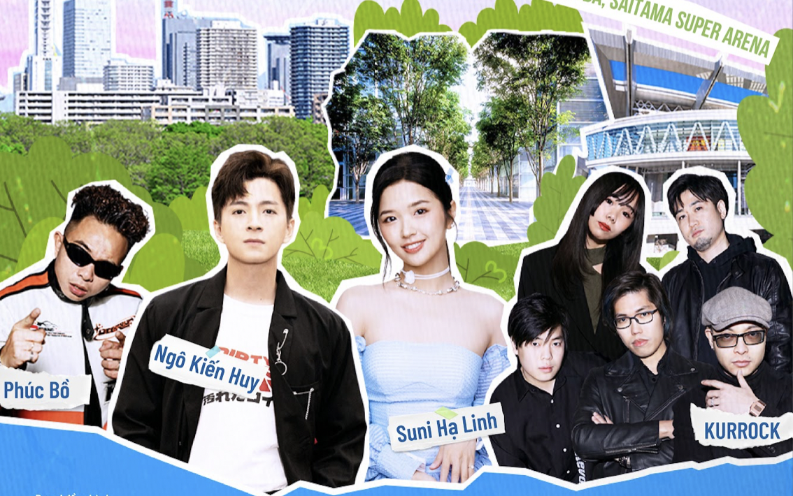 Các nghệ sĩ sẽ tham gia chương trình nghệ thuật "Xin chào Nhật Bản - Xin chào! Saitama". Các nghệ sĩ sẽ tham gia chương trình nghệ thuật "Xin chào Nhật Bản - Xin chào! Saitama".
