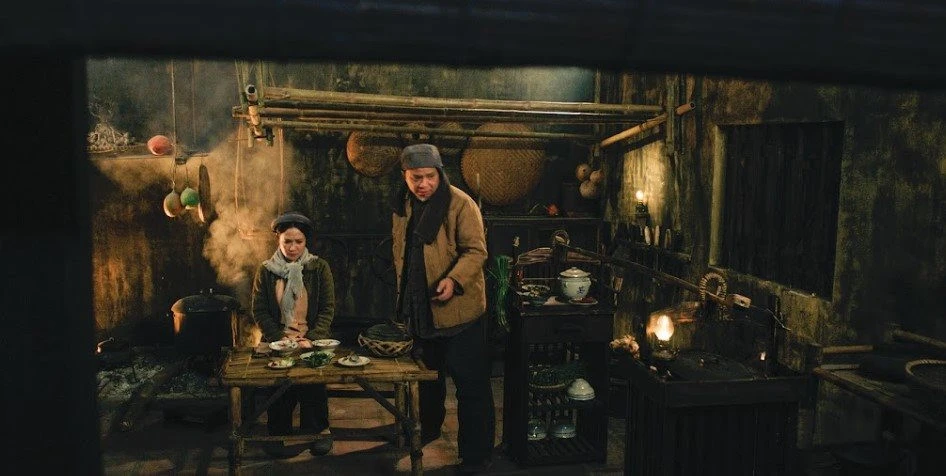 Cảnh trong phim "Đào, phở và piano".