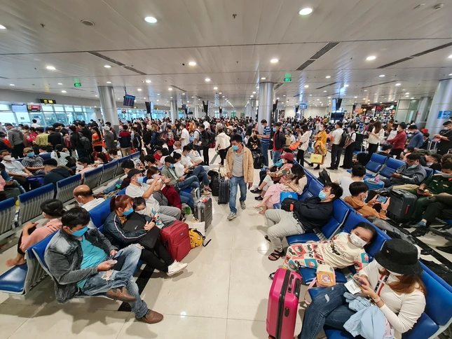 Ngành hàng không vận chuyển hơn 628.000 lượt khách trong dịp Tết Nguyên đán.