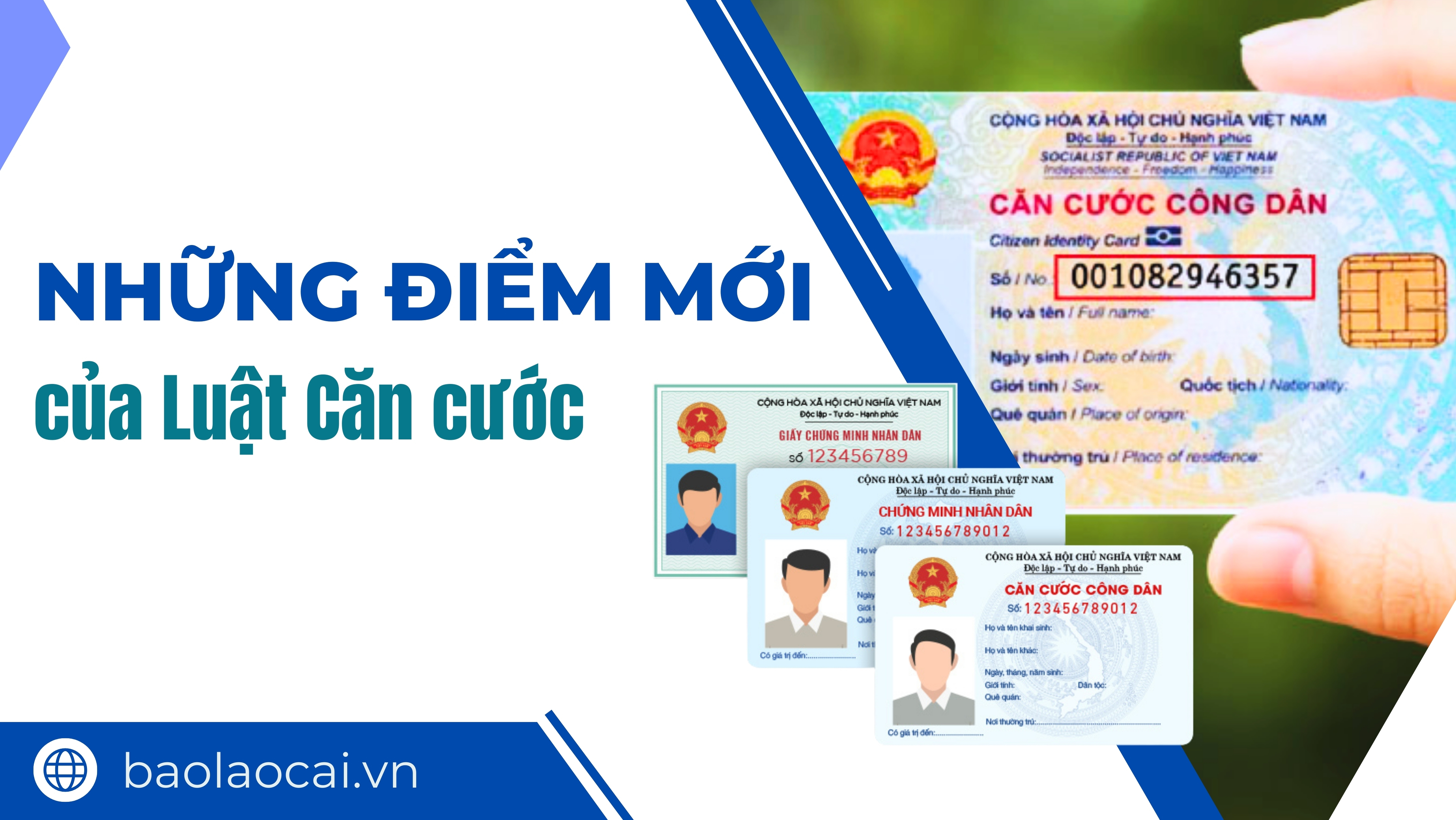 [Infographic] Những điểm mới của Luật Căn cước