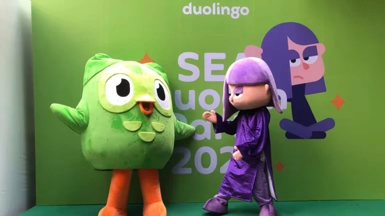 Các startup đào tạo ngôn ngữ như Duolingo cũng đẩy mạnh tích hợp AI hỗ trợ người học.