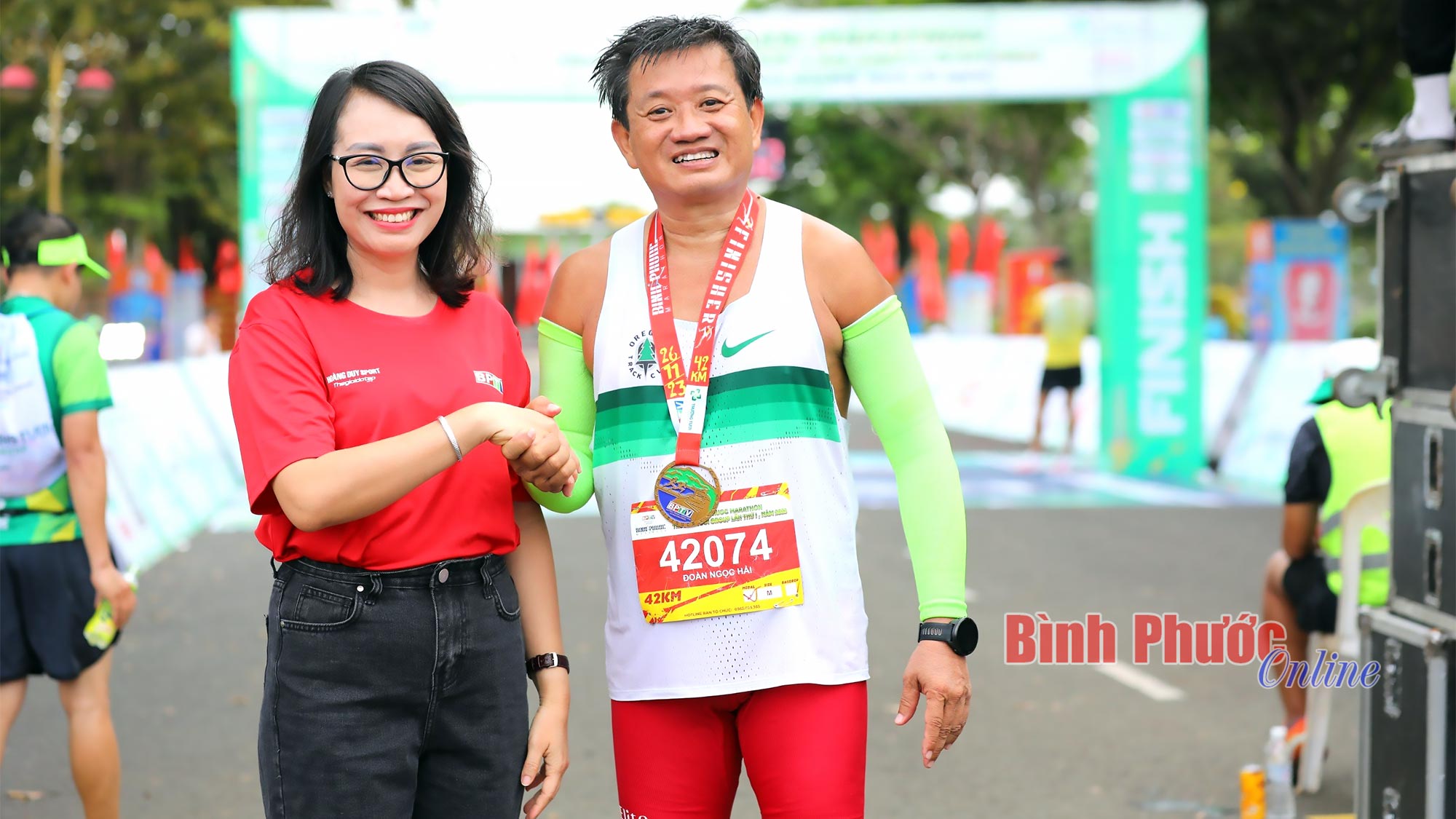 Giải Bình Phước marathon - Trường Tươi Group lần thứ I thành công tốt đẹp ảnh 11