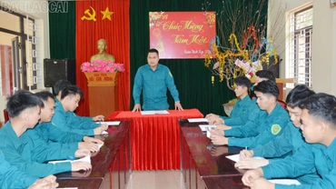 Phát huy vai trò lực lượng vũ trang quần chúng nòng cốt ở cơ sở