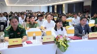 Các đại biểu tham dự lớp tập huấn.