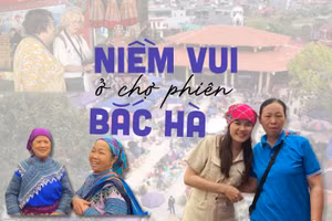 Niềm vui ở chợ phiên Bắc Hà