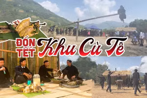 Đón Tết "Khu Cù Tê"