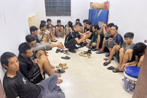 Lào Cai: Bắt giữ 1 xe ô tô chở 19 nam giới nghiện ma tuý