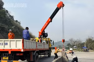 Đóng điểm đấu nối đường nhánh vào cao tốc Nội Bài – Lào Cai