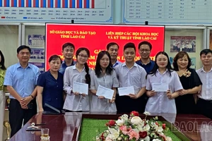 Lào Cai lần đầu cử học sinh tham dự Triển lãm quốc tế dành cho các nhà sáng tạo trẻ