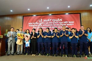 Đội tuyển bóng đá nữ xuất quân tham dự Vòng Chung kết World Cup
