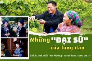 Những "đại sứ" của lòng dân