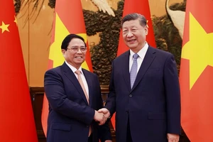 Thủ tướng Phạm Minh Chính hội kiến Tổng Bí thư, Chủ tịch nước Trung Quốc Tập Cận Bình