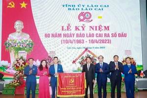 Báo Lào Cai long trọng kỷ niệm 60 năm ngày ra số đầu