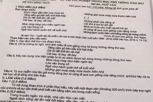 Nghi vấn lộ đề thi tốt nghiệp THPT môn Ngữ văn: Bộ GD&ĐT đã nắm bắt thông tin, Bộ Công an vào cuộc xác minh