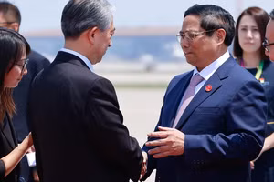 Thủ tướng Phạm Minh Chính tới Bắc Kinh, Trung Quốc