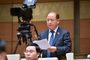 Đại biểu Quốc hội tỉnh Lào Cai phát biểu ý kiến góp ý Dự thảo Luật Đất đai (sửa đổi)