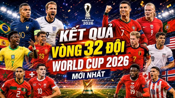 Kết quả vòng 32 đội World Cup 2026 mới nhất: Yamal đấu Ronaldo