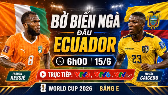 Nhận định Bờ Biển Ngà vs Ecuador 6h 15/6: Trận then chốt bảng E