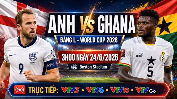Nhận định Anh vs Ghana 3h 24/6: Kane trước cột mốc lớn