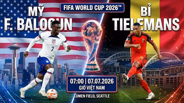 Đội hình ra sân Mỹ vs Bỉ 7h ngày 7/7: Balogun thách thức Courtois