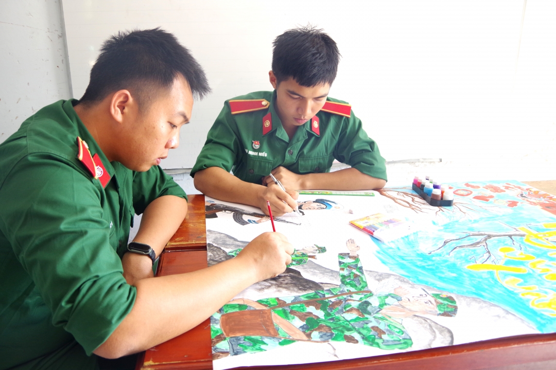 Sôi nổi hoạt động đón Tết ở các đơn vị quân đội, kiểm ngư ảnh 4 Sôi nổi hoạt động đón Tết ở các đơn vị quân đội, kiểm ngư ảnh 4