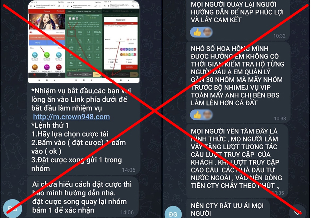 Tái diễn chiêu cộng tác viên online lừa đảo từ vài triệu đồng đến chục nghìn USD ảnh 1 Tái diễn chiêu cộng tác viên online lừa đảo từ vài triệu đồng đến chục nghìn USD ảnh 1