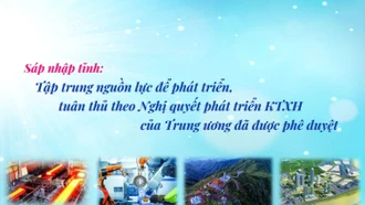 Sáp nhập tỉnh: Tập trung nguồn lực để phát triển, tuân thủ theo Nghị quyết phát triển KTXH của Trung ương đã được phê duyệt