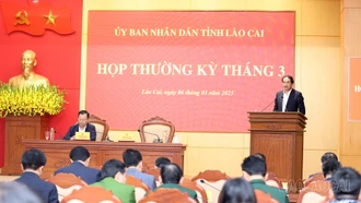 UBND tỉnh họp thường kỳ tháng 3