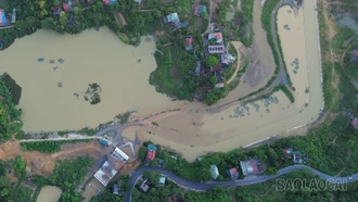 Dự án hồ Phố Ràng (xã Bảo Yên) hoàn thành 65% khối lượng