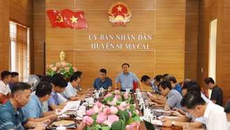 Phó Chủ tịch UBND tỉnh Nguyễn Trọng Hài kiểm tra một số dự án trên địa bàn huyện Si Ma Cai và Mường Khương