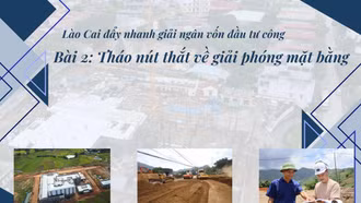 Bài 2: Tháo nút thắt về giải phóng mặt bằng