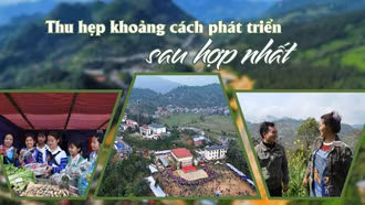 Thu hẹp khoảng cách phát triển sau hợp nhất