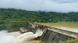 Các thủy điện trên lưu vực sông Chảy thông báo xả lũ với lưu lượng về hạ du hơn 1.000 m3/s