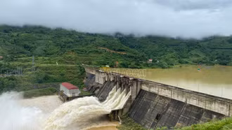 Các thủy điện trên lưu vực sông Chảy thông báo xả lũ với lưu lượng về hạ du hơn 1.000 m3/s
