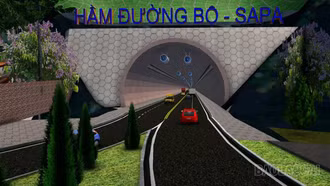 Sa Pa đề xuất làm hầm qua núi Hàm Rồng để giảm ùn tắc giao thông