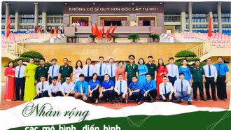 Nhân rộng các mô hình, điển hình học tập và làm theo Bác