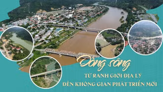 Dòng sông - từ ranh giới địa lý đến không gian phát triển mới