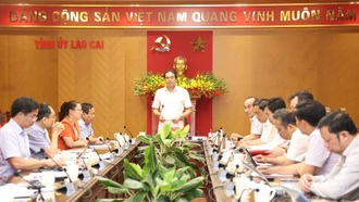 Sẽ phát động thi đua 90 ngày đêm hoàn thành giải phóng mặt bằng dự án đường sắt Lào Cai - Hà Nội - Hải Phòng đoạn qua tỉnh Lào Cai