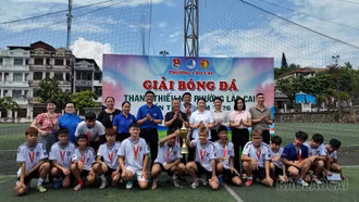 Bế mạc Giải bóng đá Thanh thiếu nhi phường Lào Cai lần thứ I, năm 2026