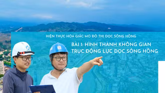 Bài 1: Hình thành không gian trục động lực dọc sông Hồng