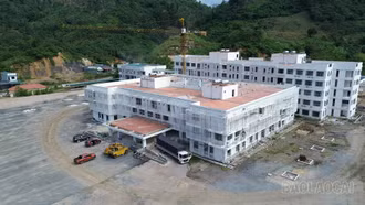 Gấp rút hoàn thành dự án Bệnh viện Đa khoa khu vực Bảo Yên