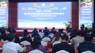 Giới thiệu cơ chế, chính sách, các dự án thu hút đầu tư