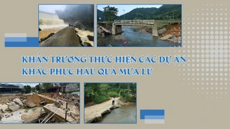 Khẩn trương thực hiện các dự án khắc phục hậu quả mưa lũ