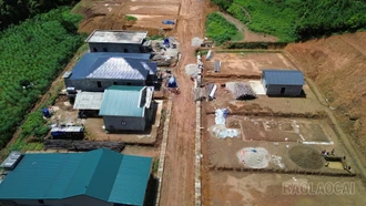 Cần đẩy nhanh tiến độ dự án tái định cư Bản Qua, xã Xuân Hòa